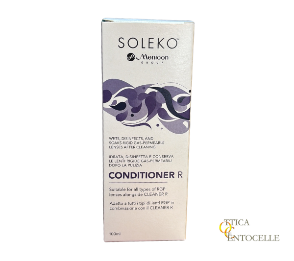 Soluzione battericida per lenti a contatto rigide gas-permeabili Conditioner R Soleko